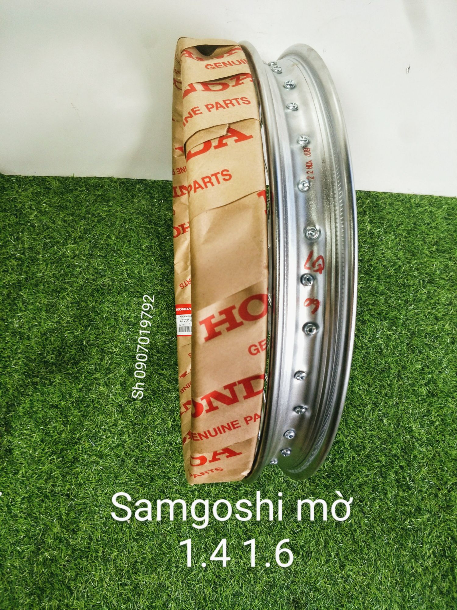 [HCM] CẶP NIỀNG SIAMGOSHI THÁI LAN MỜ 1.4 1.6 - 17 IN (250.275) NHẬP THÁI LAN GẮN CÁC DÒNG XE MÁY