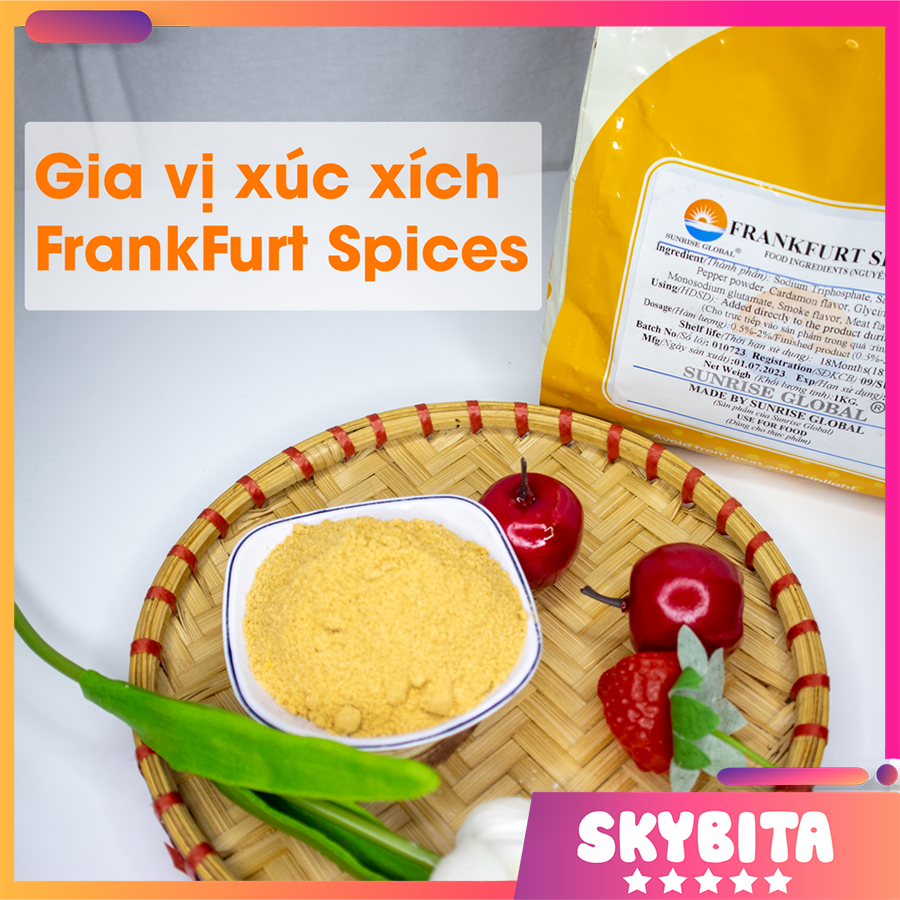 Gia vị xúc xích Frankfurt spices sr07