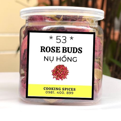 Nụ Hồng Sấy Khô dùng pha trà, làm bánh