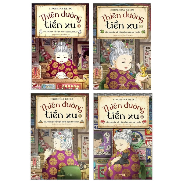 Fahasa - combo sách hay thiên đường tiền xu: tập 1 + 2 + 3 + 4