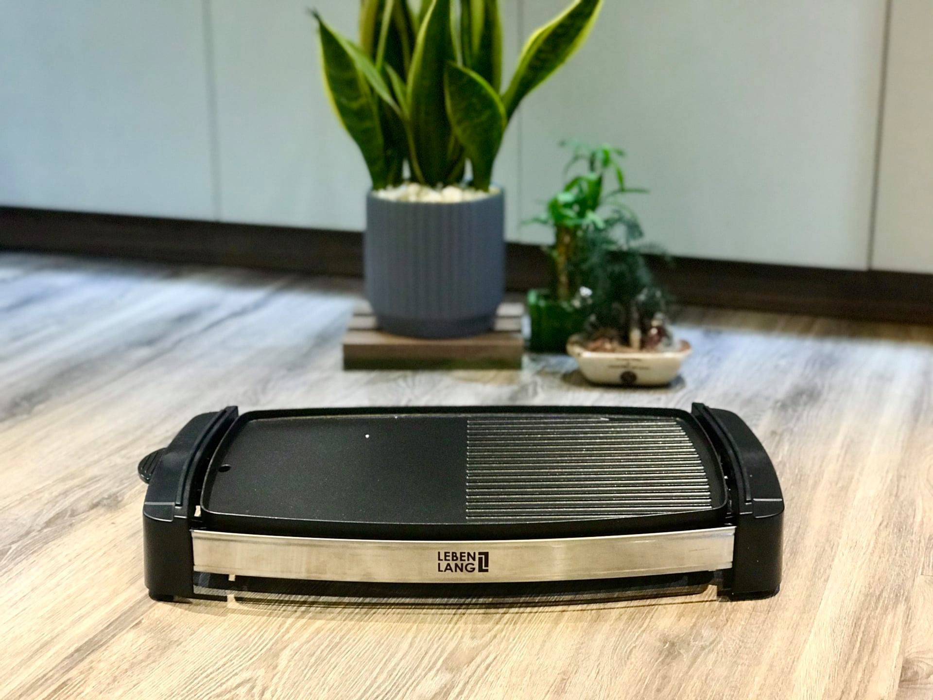 Bếp nướng điện Lebenlang Đức LBG 8588 CS 1800-2200W Bảo hành 2 năm-Chứng nhận CE - Tiêu chuẩn Châu Âu;Chứng nhận an toàn Tüv - Chứng nhận an toàn của Đức