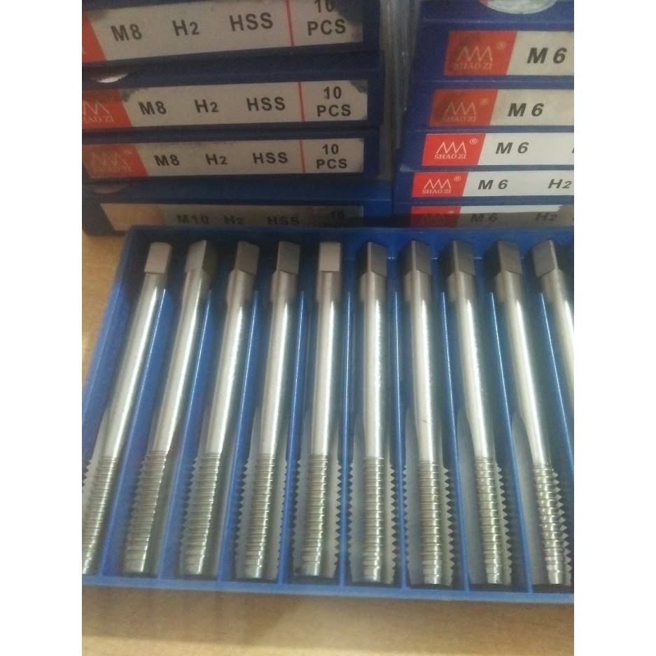 Mũi taro hss thẳng m4 m5 m6 m8 m10 m12 m14 m16 m18