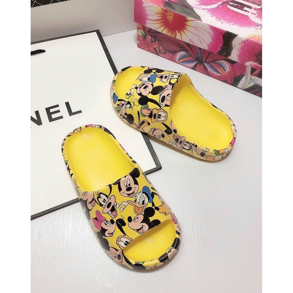 Dép chuột mickey Dép bánh mì chuột Mickey Dép mickey siêu nhẹ