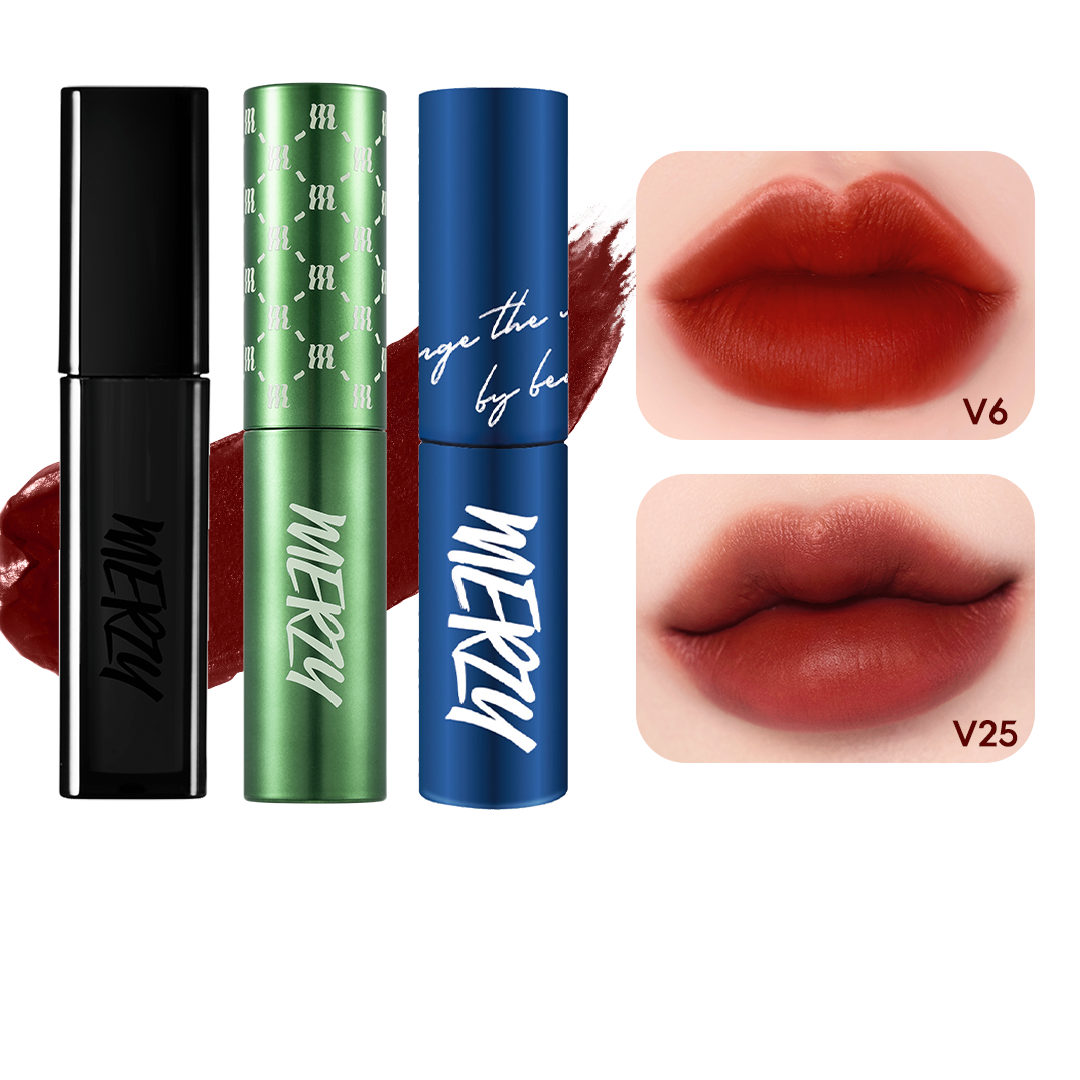 Son kem lì merzy the first velvet tint 4.5g đủ màu mới v23/v24/v25/v26/v27/v28 - son kem lì lâu trôi