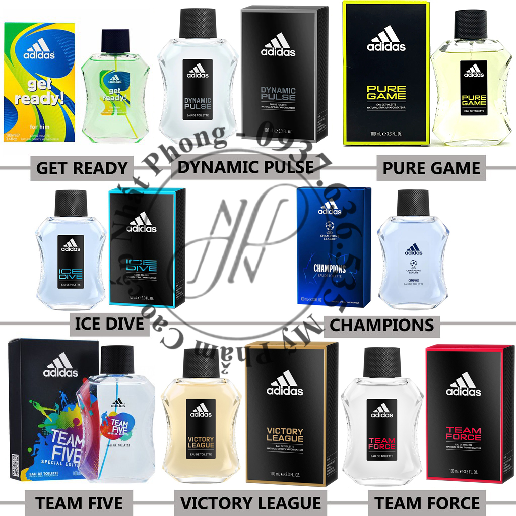 Nước hoa adidas eau de toilette 100ml