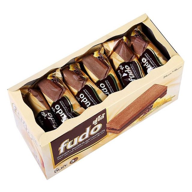 Bánh Tiramisu cream cheese Fudo Oriental 432g 24 bánh NK Malaysia hương vị thơm ngon, nhân kem tan chảy- ăn vặt