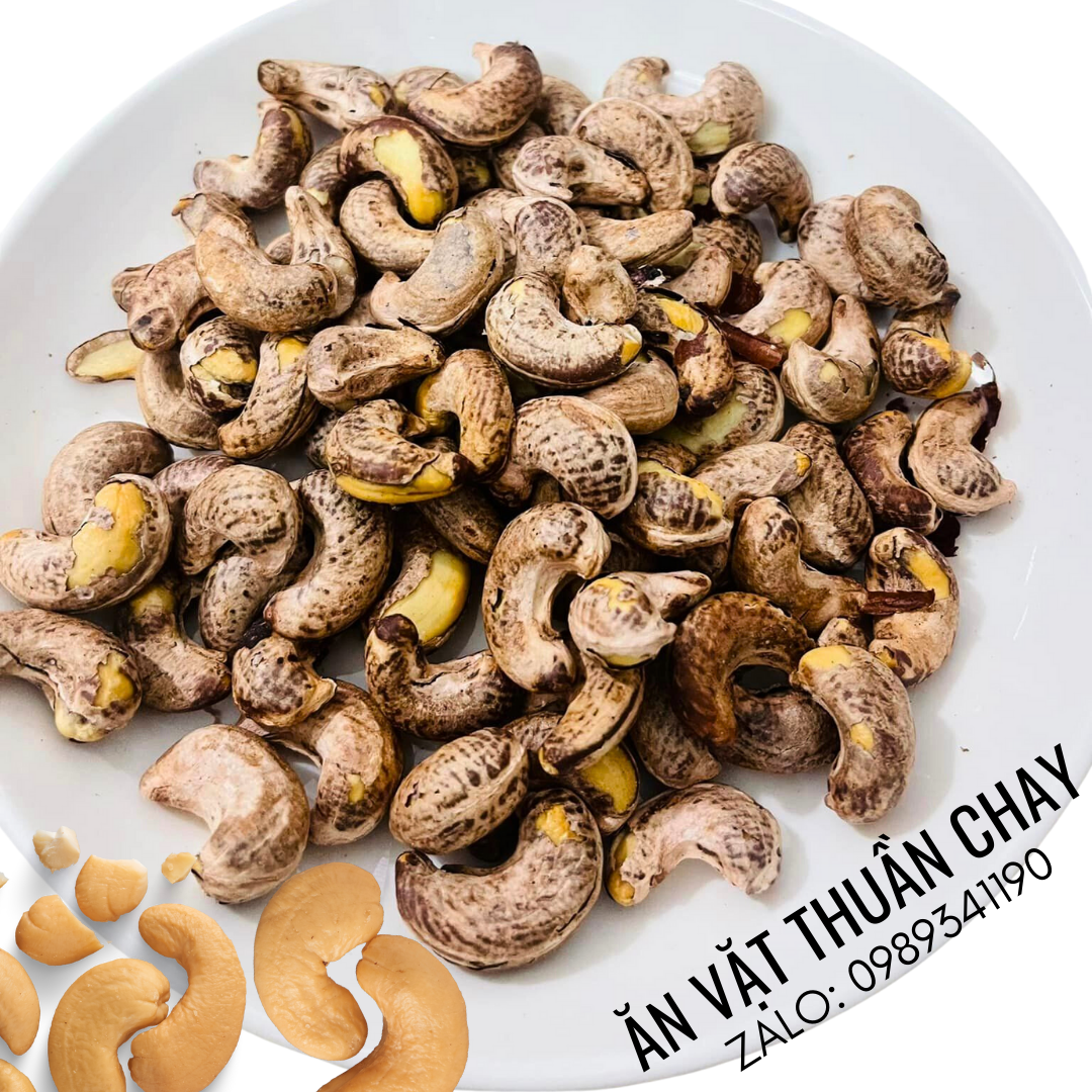 Hạt điều rang muối bình phước loại 1 500g