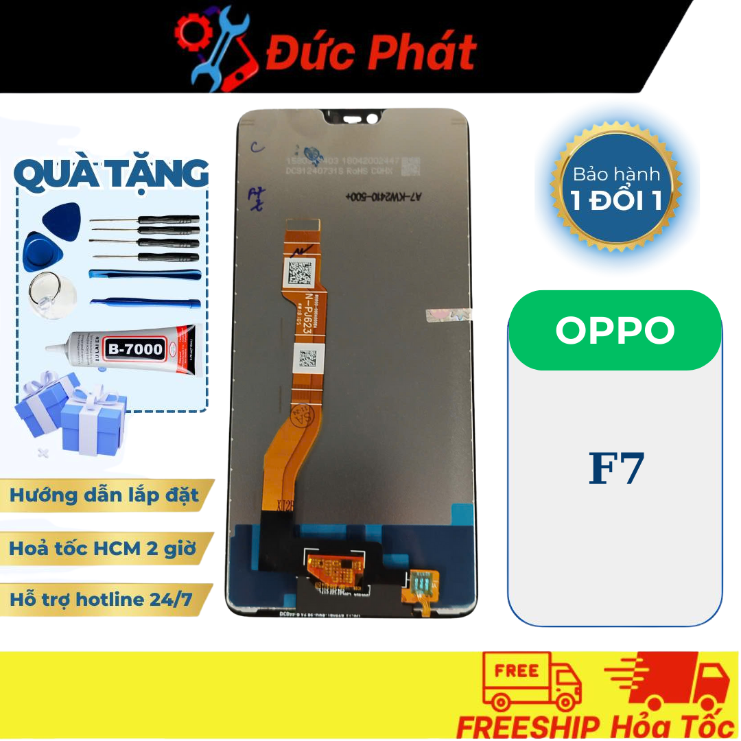 Màn hình OPPO F7 (Tặng keo dán & bộ sửa)