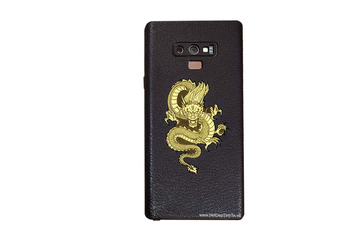 Ốp dán da điện thoai Samsung Note 9  – Da bò thật 100% - chính hãng Nét Đẹp Tinh Tế
