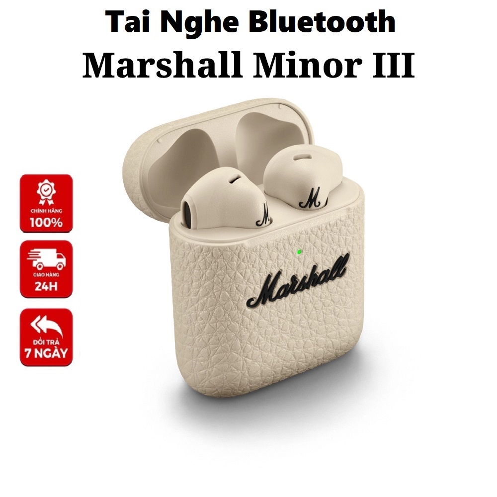 Tai nghe bluetooth chính hãng Marshall Minor 3 MOTIF A.N.C Marshall Minor