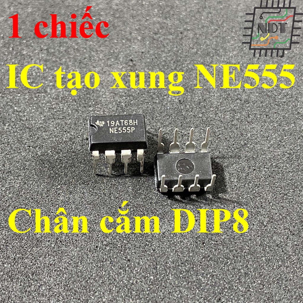 1 chiếc ic tạo xung ne555