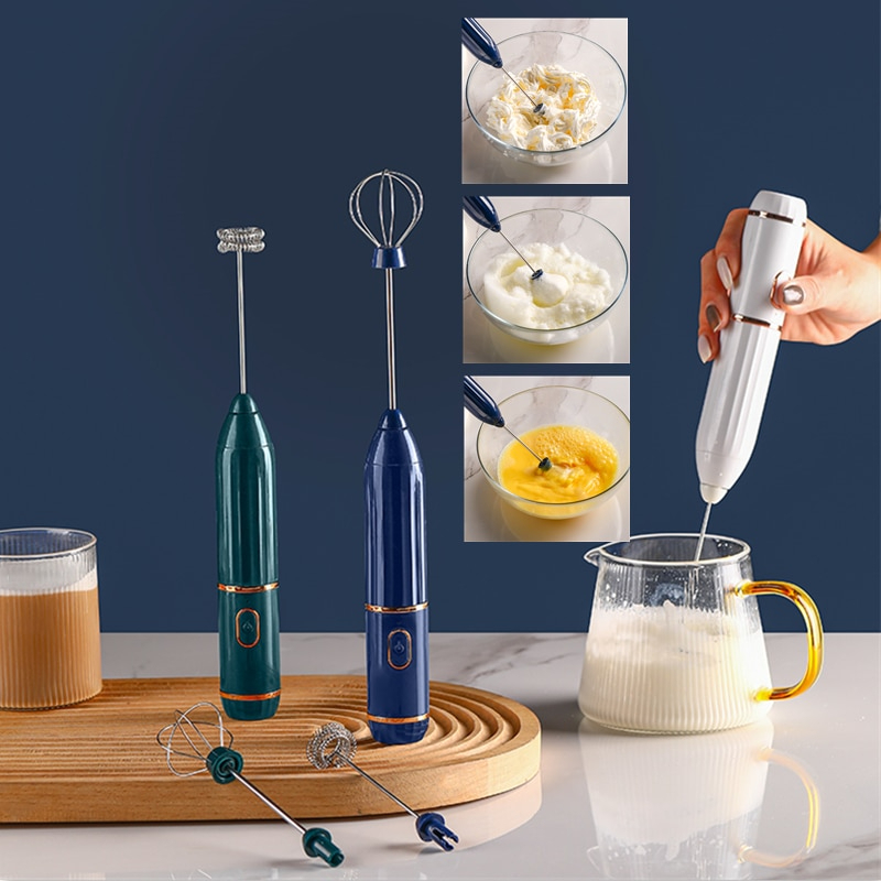 Máy đánh trứng _ máy tạo bọt cafe mini cầm tay whisk chính hãng
