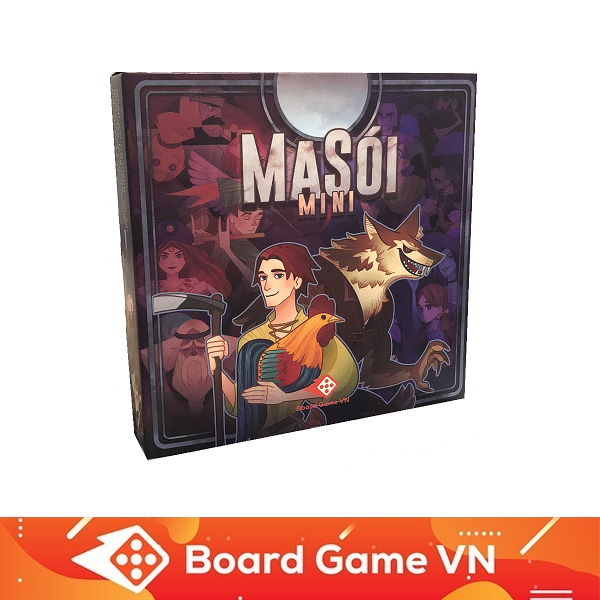 Board Game Ma Sói Mini Kem Walls Limited Chơi Thả Ga Cùng Homie