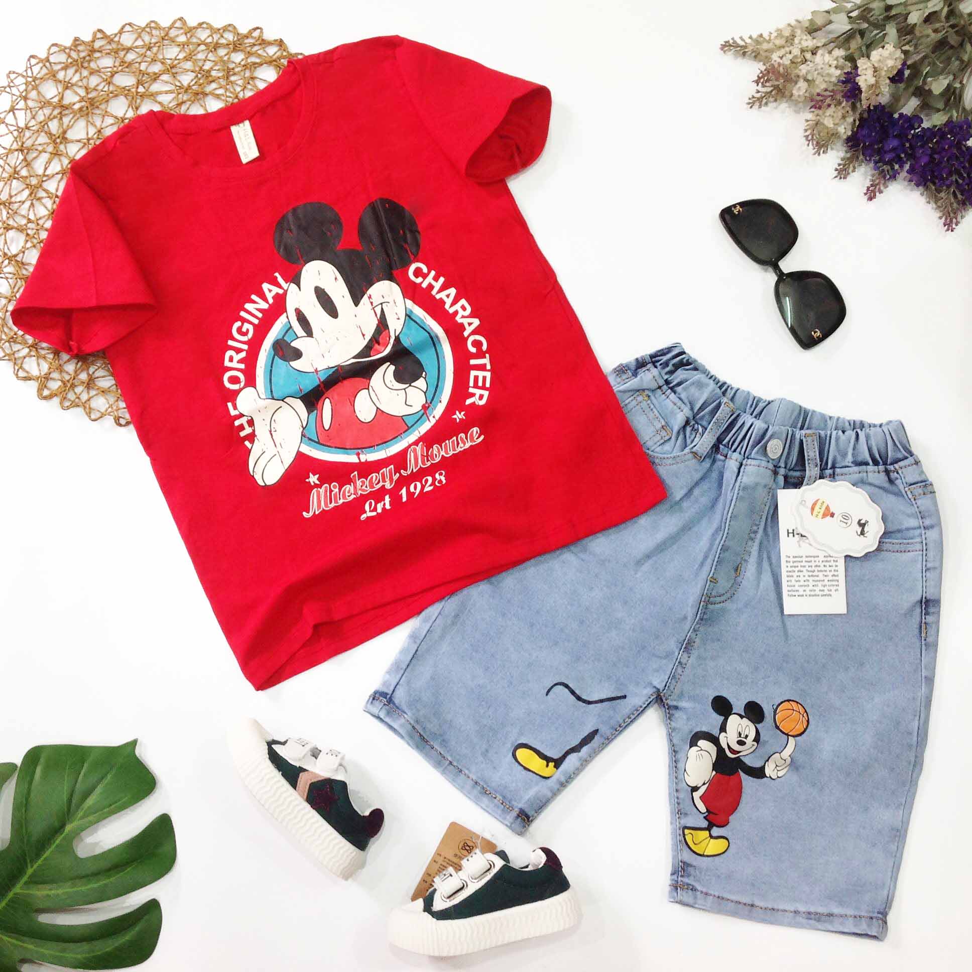 Set jean bé trai size đại cồ