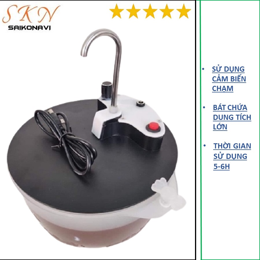 Bát ướp lạnh rượu thông minh - bình rót rượu tự động - máy rót rượu cảm ứng