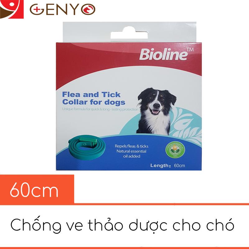 [HCM]Vòng đeo chống ve bọ chét cho chó - Vòng Bioline Chó