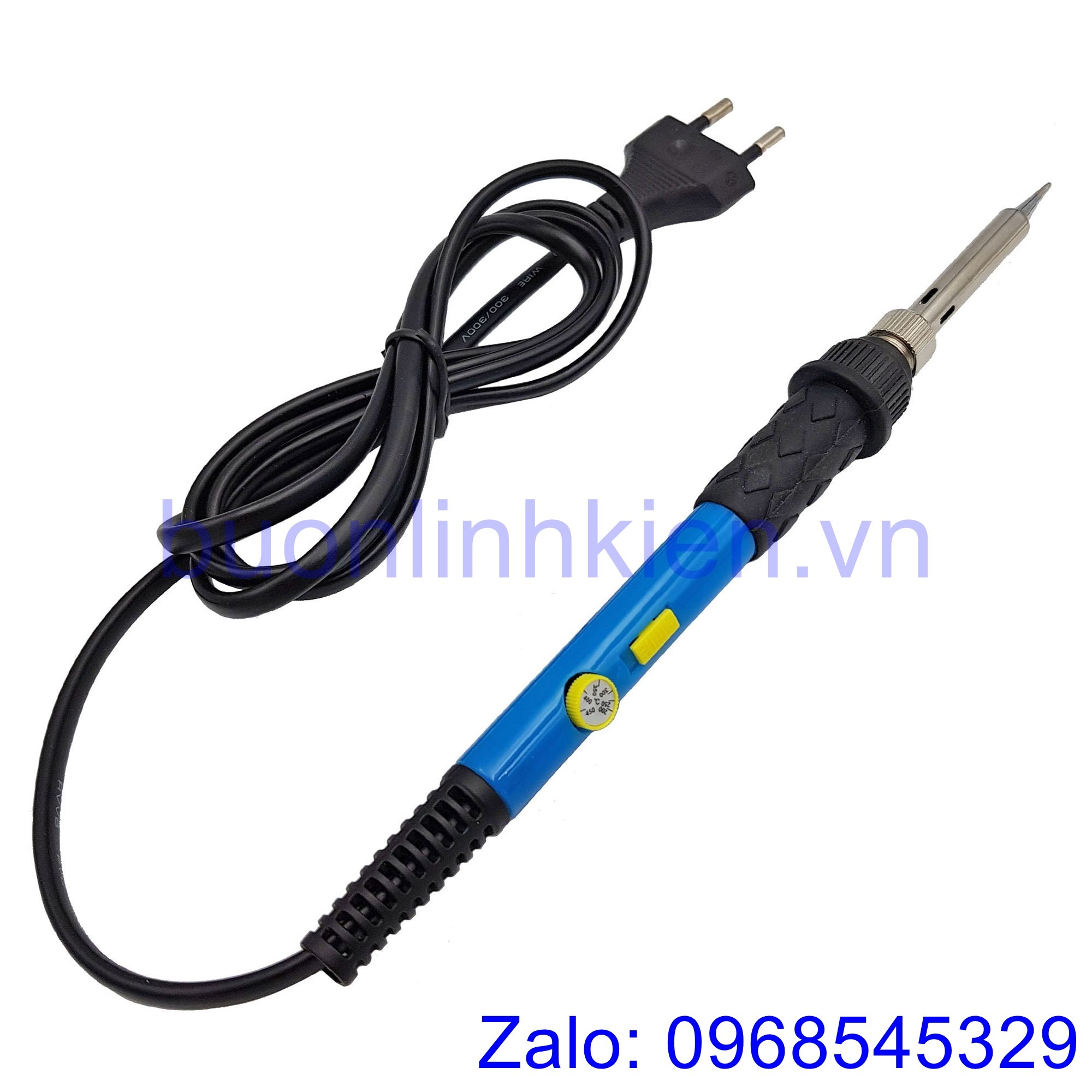 Mỏ hàn chì 936 60W điều chỉnh nhiệt độ có nút công tắc có hộp