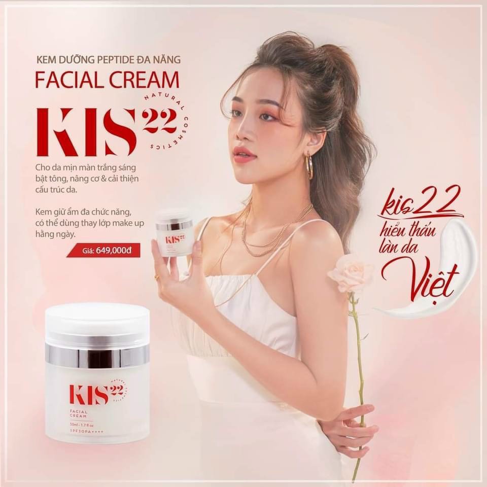 ??chính hãng?? kem face kis22 kem dưỡng ẩm sáng da hàng ngày