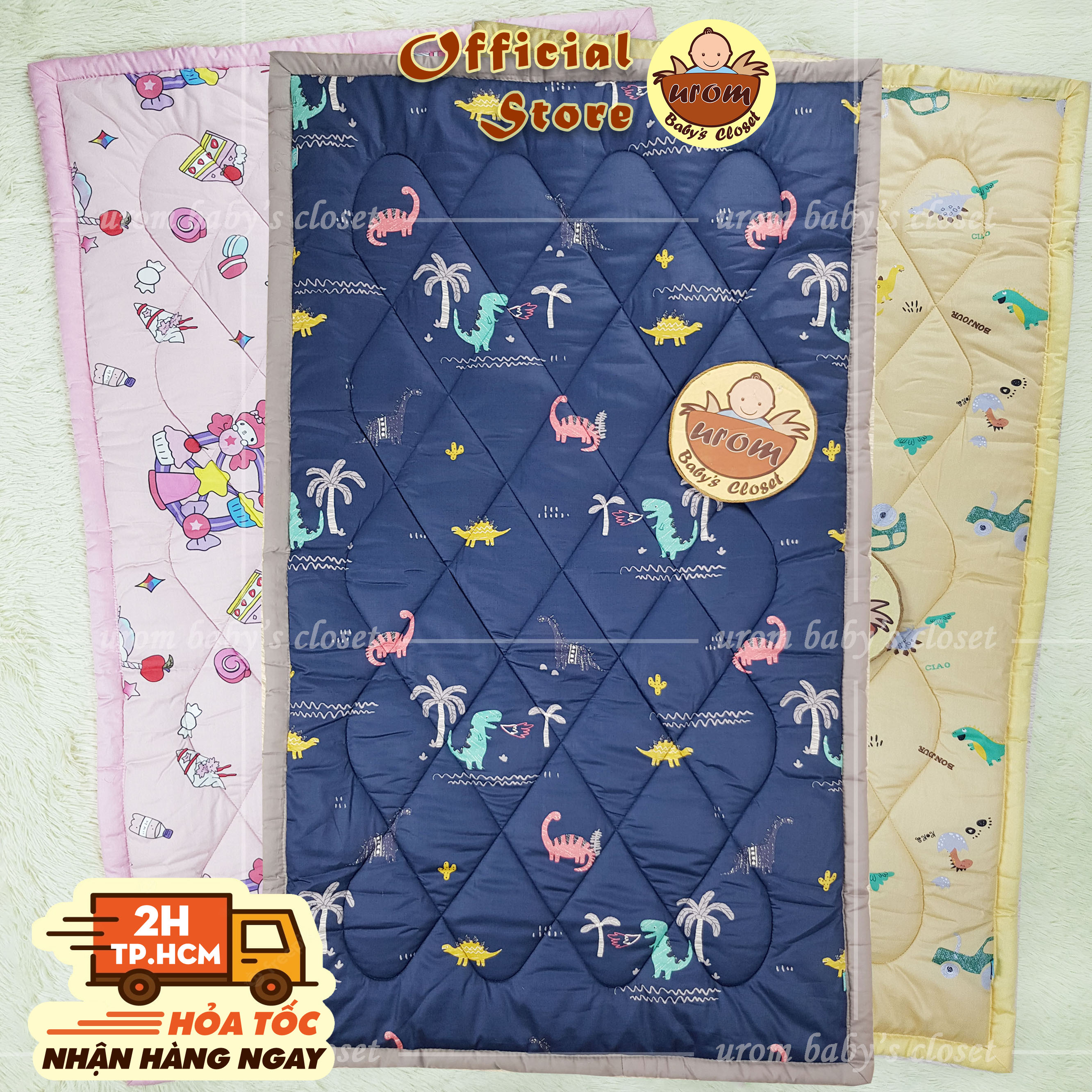 Thin mattress for children go to kindergarten school 80x120cm Urom baby