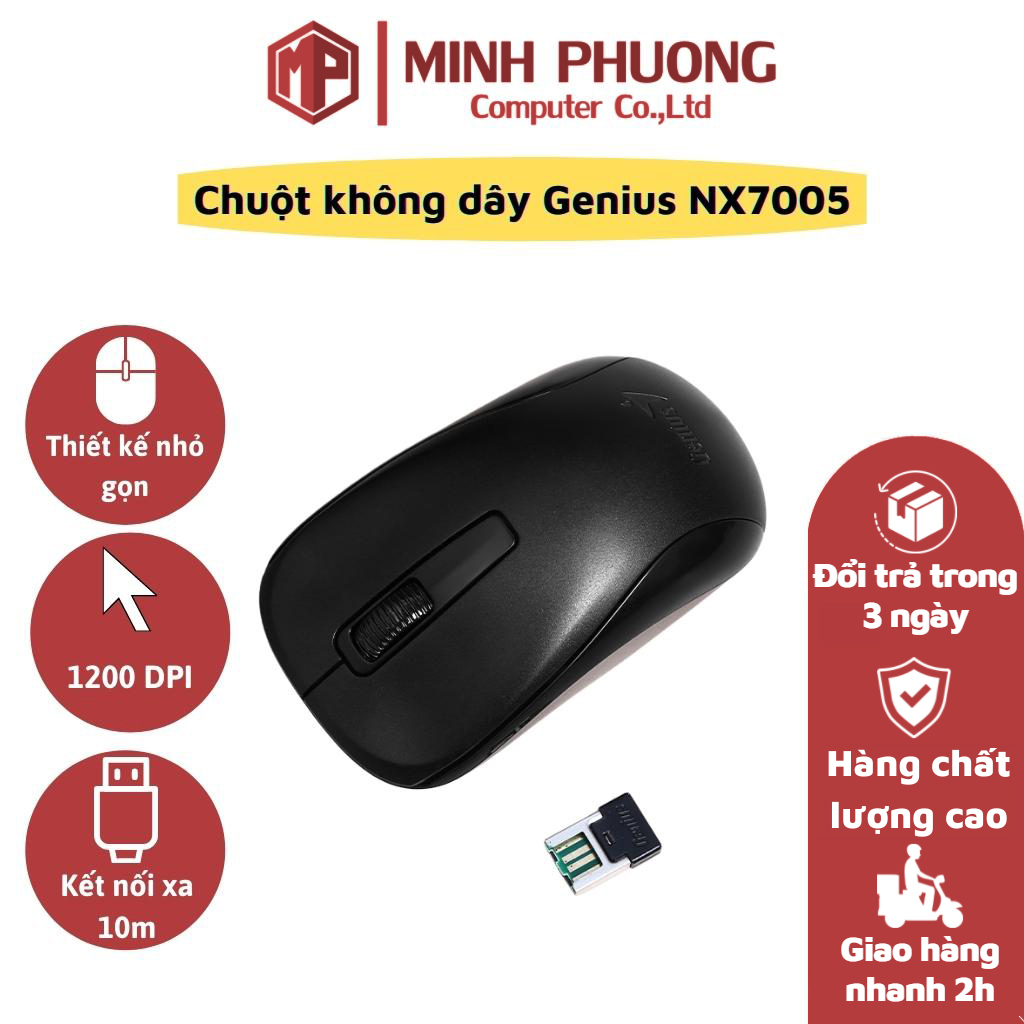 Chuột không dây Genius NX7005