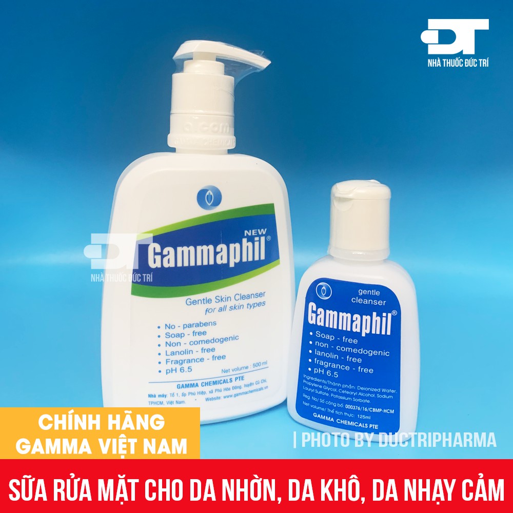 Sữa rửa mặt gammaphil dịu nhẹ phù hợp cho mọi loại da, cam kết hàng đúng mô tả, chất lượng đảm bảo an toàn đến sức khỏe người sử dụng