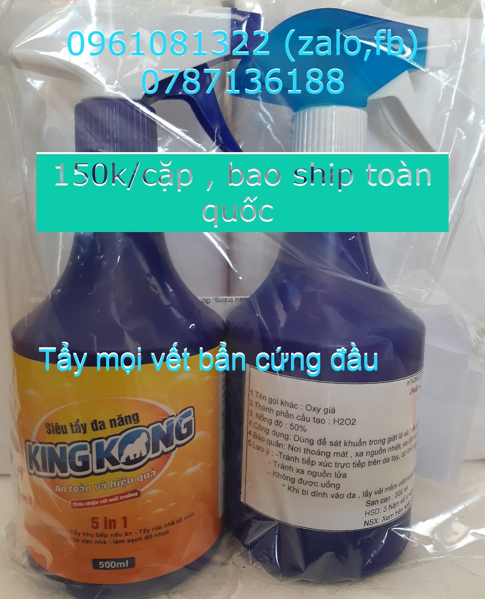 Bộ siêu tẩy đa năng King Kong