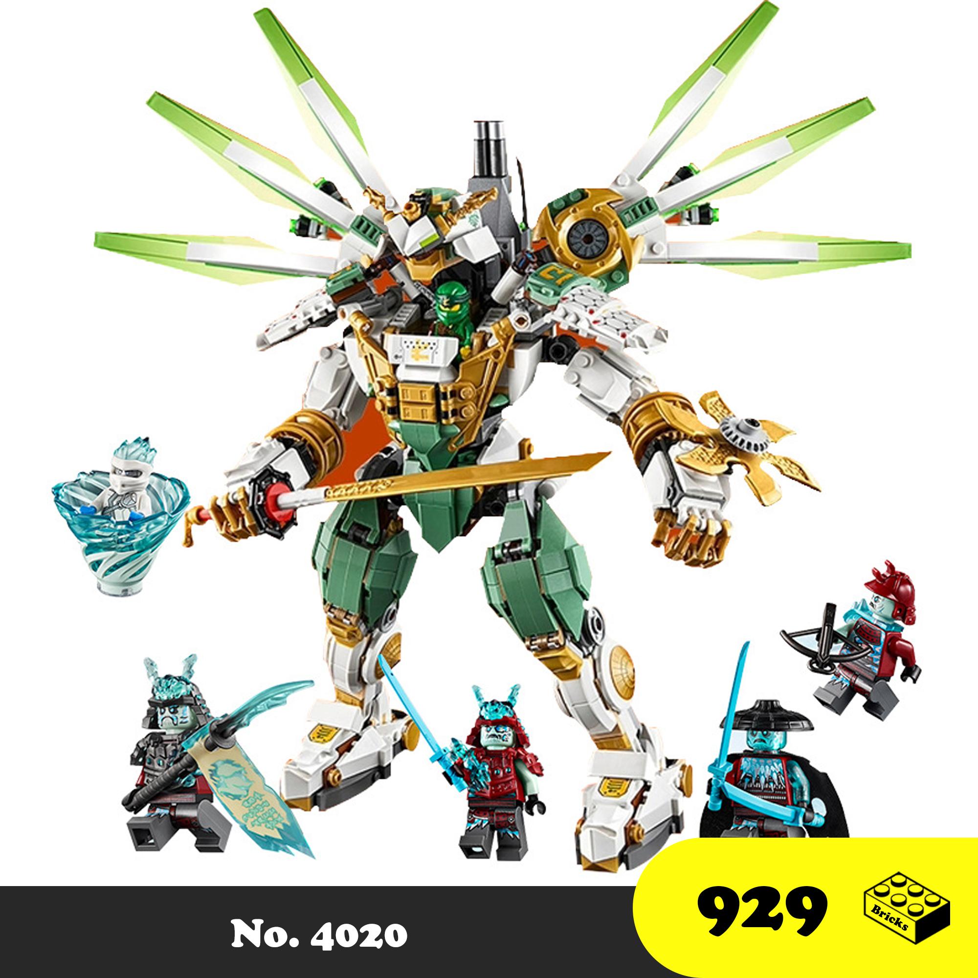Đồ chơi Lego lắp ráp Ninja Go - Robot Phantom Ninja 4020 - Mẫu mới nhất