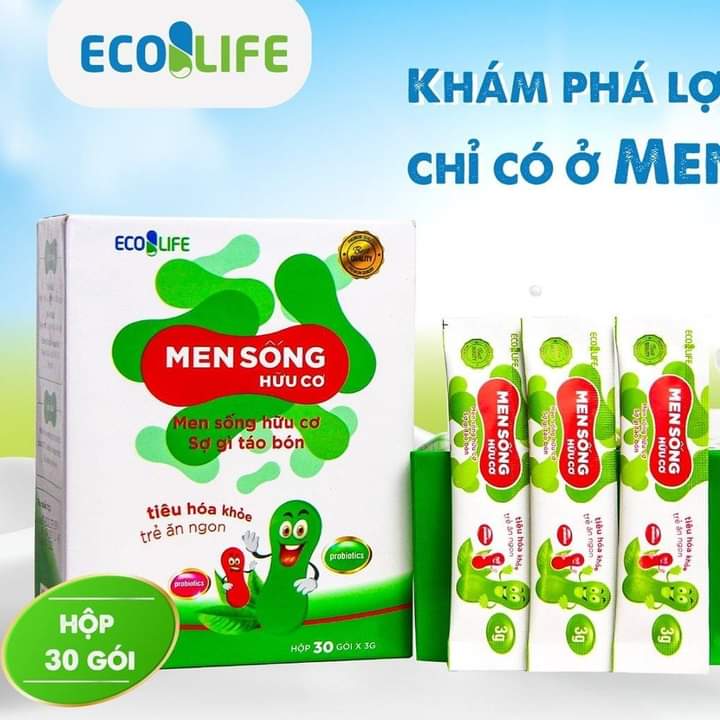 Combo 2 hộp Men sống Hữu cơ