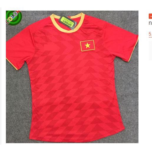 BỘ ĐỒ ĐÁ BANH TRẺ EM ĐỘI TUYỂN VIỆT NAM MÀU ĐỎ 2019