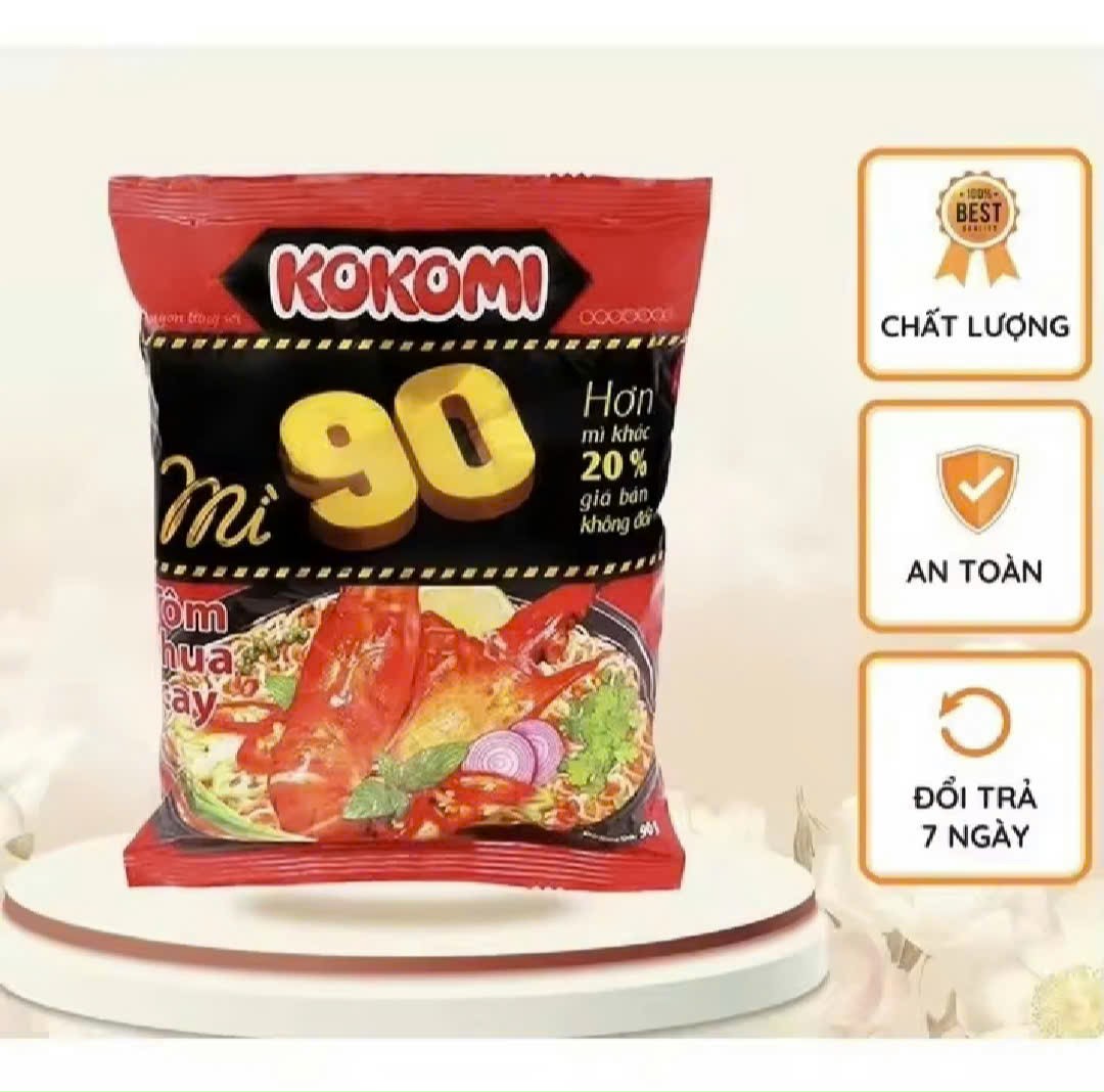 Mì tôm chua cay KOKOMI ĐẠI 90g ( thùng 30 gói )