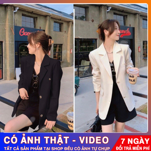 Áo Khoác vest thu Đông Hàn Quốc Thời Trang Áo khoác vest đi làm công sở có size M,L,XL