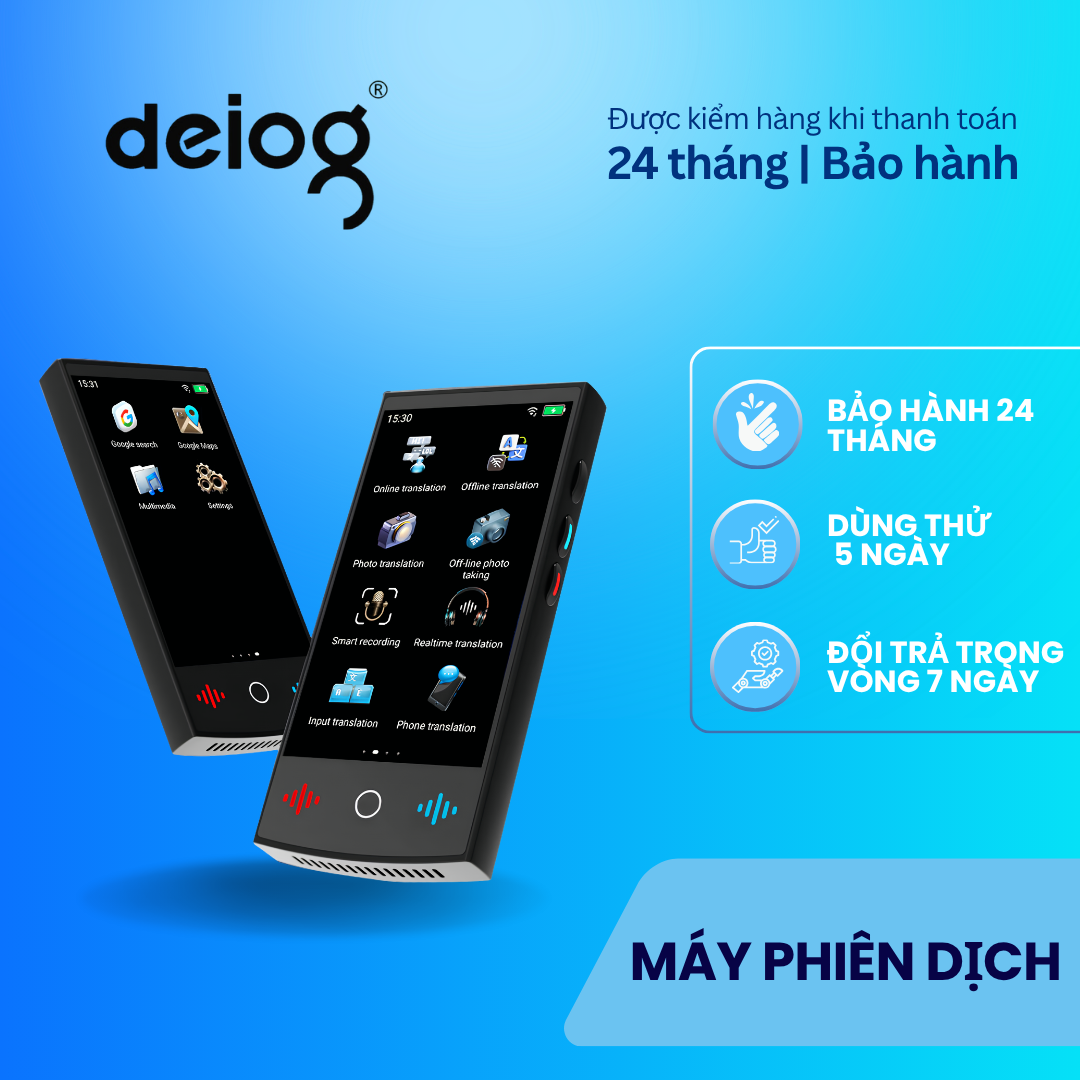 Máy dịch thông T26 minh thế hệ mới, dịch chính xác 98%, hỗ trợ dịch trực tuyến, ngoại tuyến
