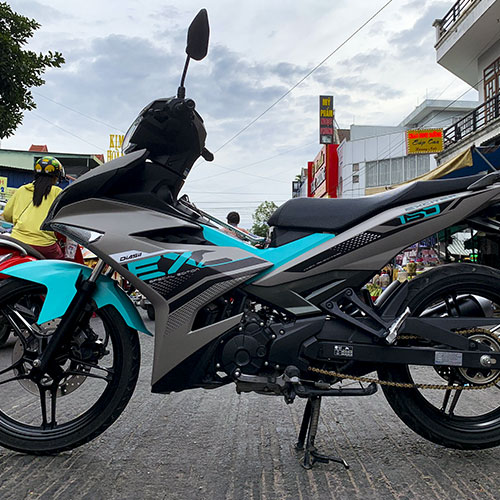 ️️🦊 hình tự chụp ️️🦊 tem exciter 150 xanh xám ️🦊 tem exciter 150 mới ️🦊 decal exciter 150 giá rẻ ️🦊 hình shop tự chụp ️🛒 lam trùm hoặc rời theo yêu cầu ️🛒