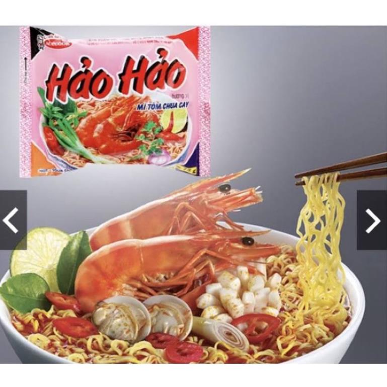 Thùng 30 gói hảo hảo mixx 2 vị thơm ngon