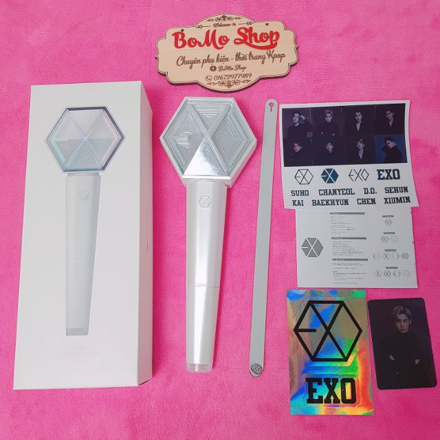 Lightstick đèn cổ vũ exo ver 3