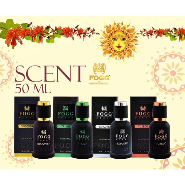 Nước hoa fogg nam và nữ 50ml