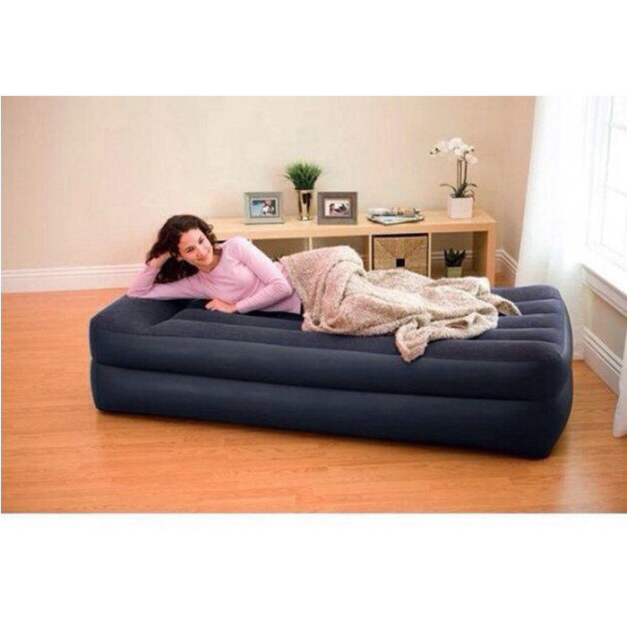 Giường hơi tự phồng công nghệ mới 99 cm INTEX 64122 - Nệm hơi, Đệm bơm hơi, Giường bơm hơi , Siêu KM Tặng 1 gối hơi , 1 bộ vá dự phòng trị giá 120k BH 12TH