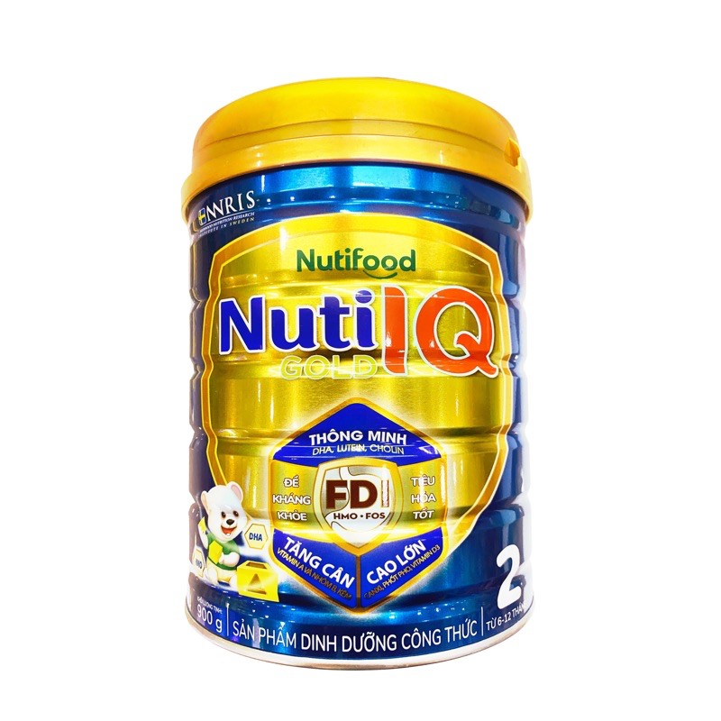 Sữa bột nuti iq gold step 2 900g hsd 6-2024