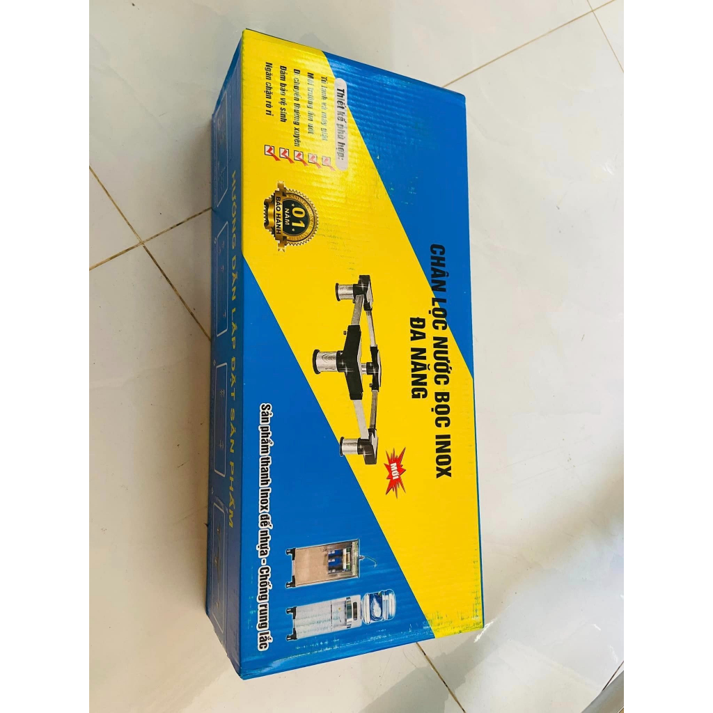 Chân kệ đa năng máy lọc nước gia đình bọc inox loại tốt