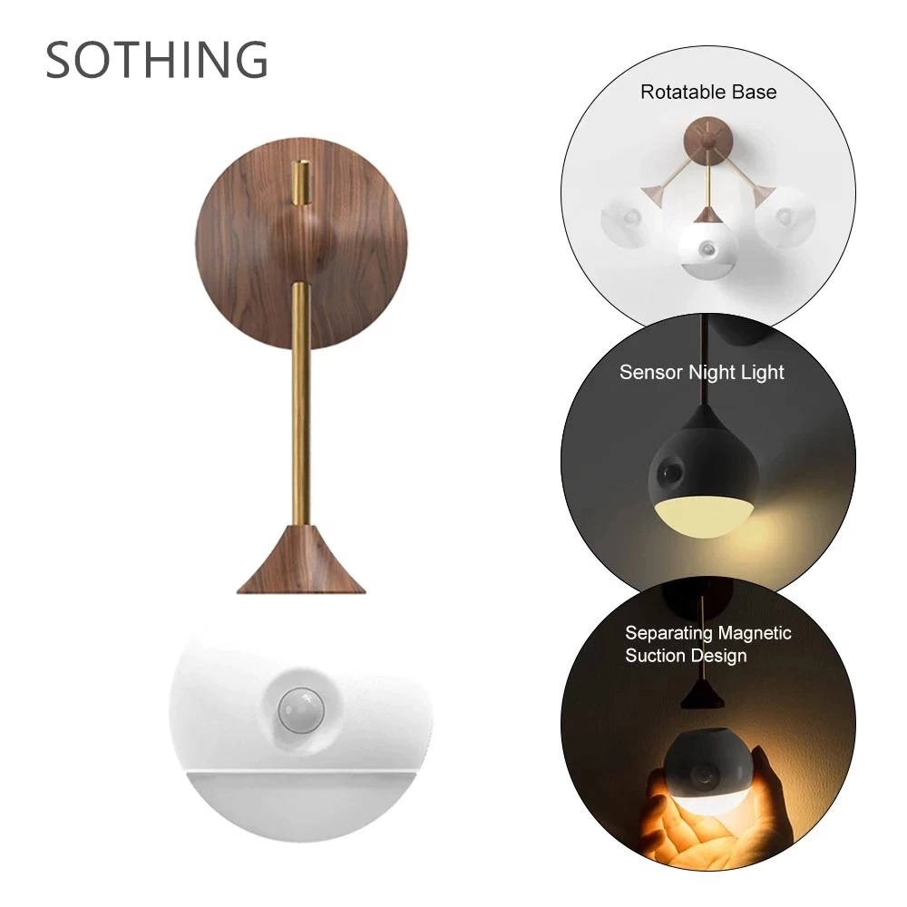 Đèn ngủ cảm ứng, đèn ngủ thông minh  Yeelight, cảm biến ánh sáng tự động bật tắt, SUNNY Night Light, SHS Vietnam