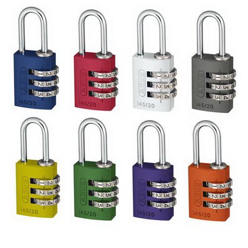 Ổ khóa số abus 145/20 thân nhôm rộng 20mm - mitishop