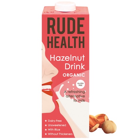 Sữa hạt phỉ hữu cơ rude health - organic hazelnut drink 1l