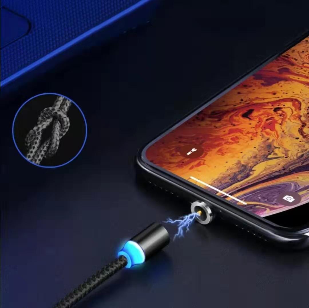 Combo sạc nam châm , 1 dây 2 chân