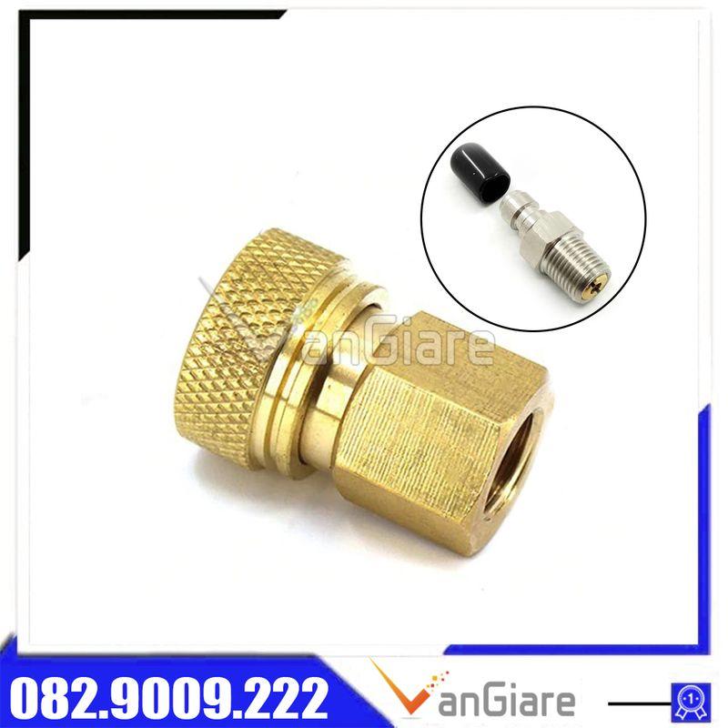 Khớp nối nhanh van nạp 1 chiều