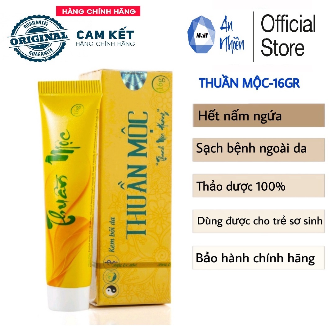 Kem bôi da thuần mộc thanh mộc hương thiên nhiên 16g - mẫu mới