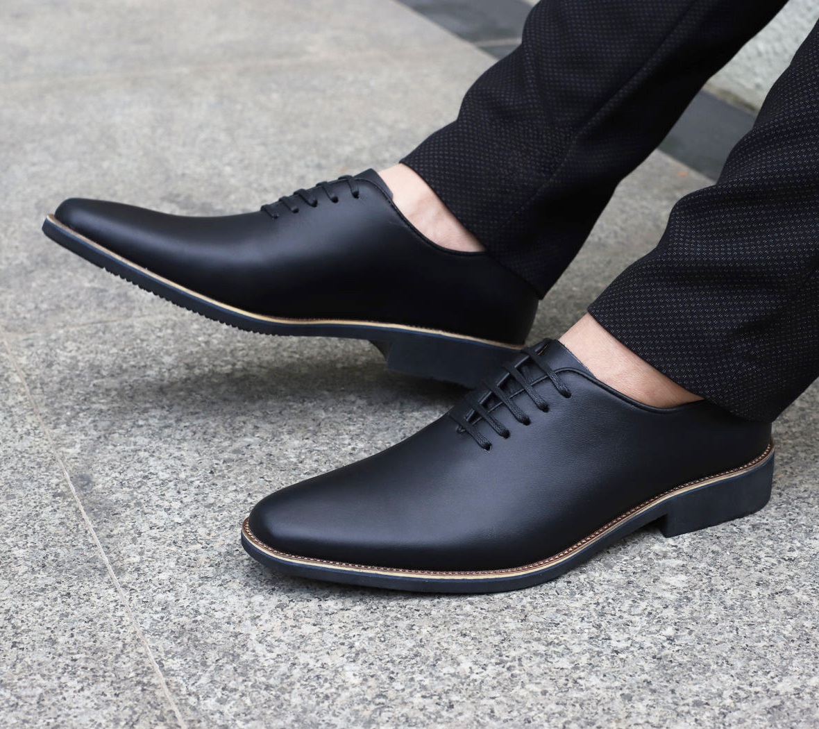 Giày Da Nam Cao Cấp Elmee - EBD03 Giày Công Sở Lịch Lãm Đẳng Cấp