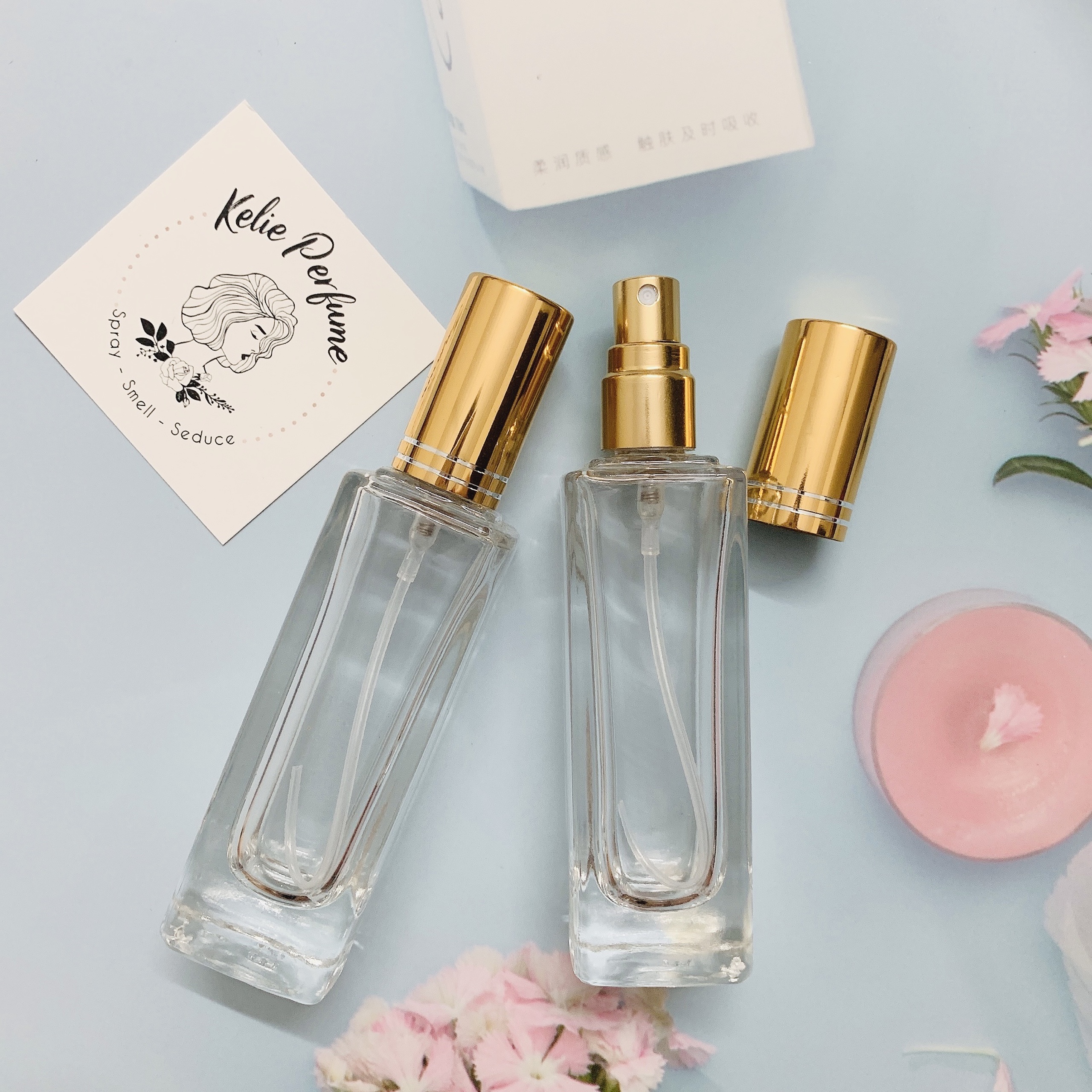 Chai chiết nước hoa thủy tinh 25ml