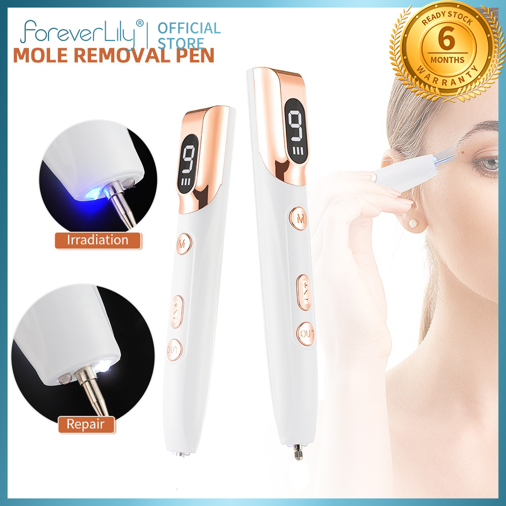 Foreverlily bút xóa nốt ruồi 9 tốc độ bút xóa nốt ruồi có màn hình led điều chỉnh được