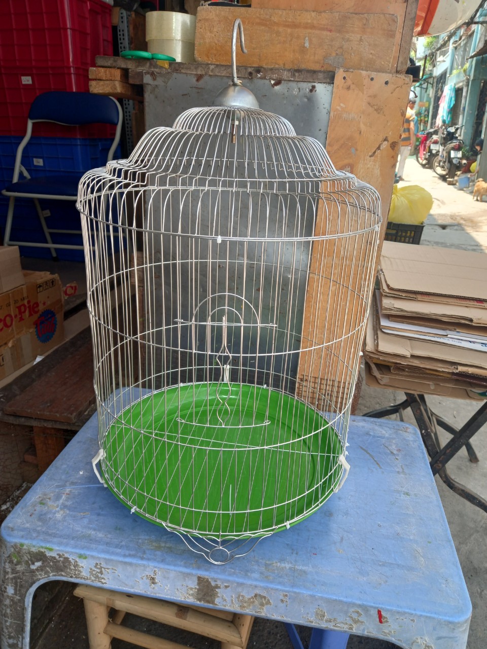 Lồng kẽm nuôi chào mào , chim sáo  40x55 cm