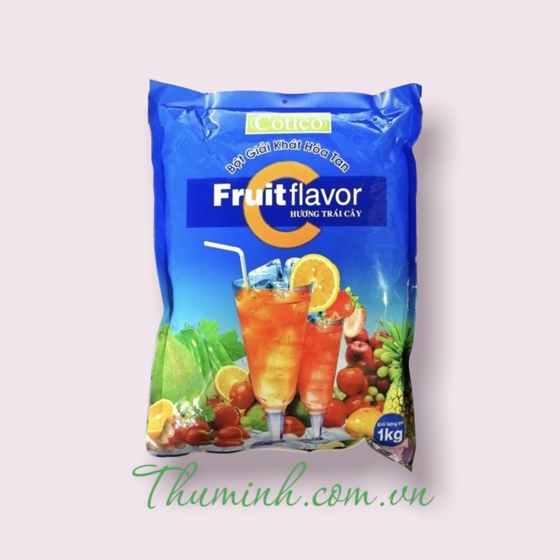 Bột giải khát hoà tan cotico đào, chanh, bí đao bịch 1kg